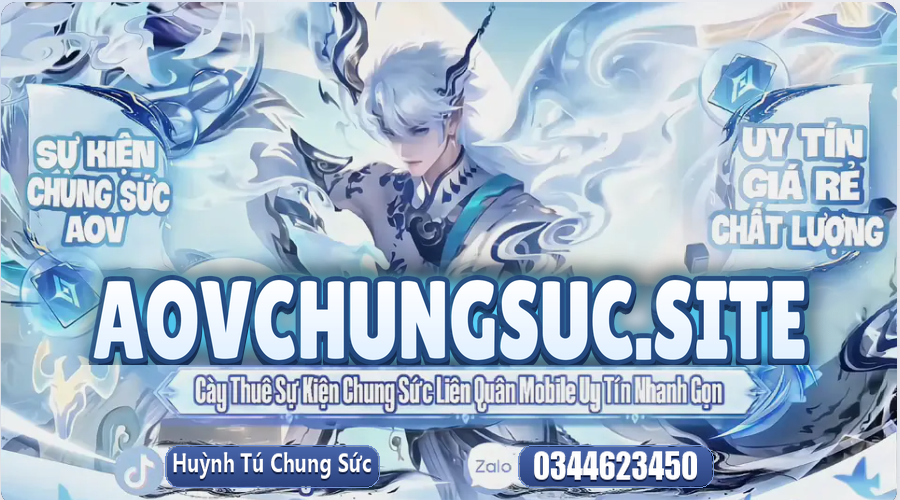 Chung Sức AOV Banner Tulen - Huỳnh Tú Chung Sức